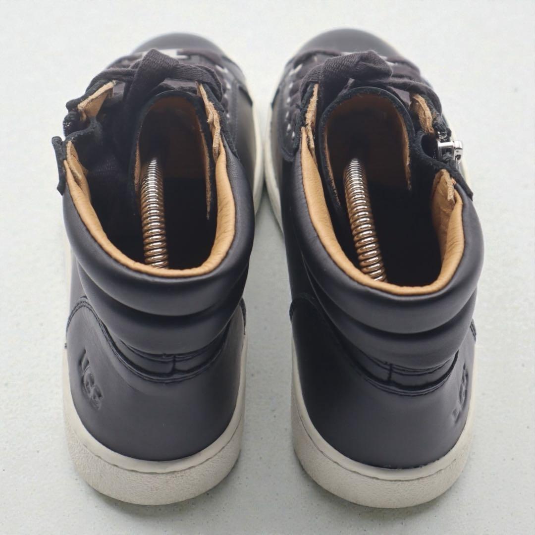 UGG アグ　スニーカー　ハイカット　レザー　ブラック　2208
