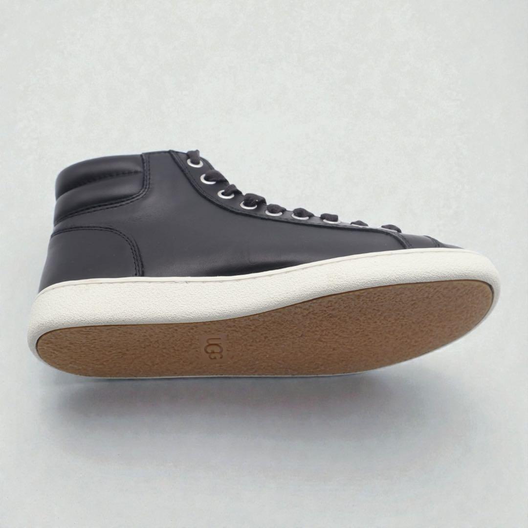 UGG アグ　スニーカー　ハイカット　レザー　ブラック　2208