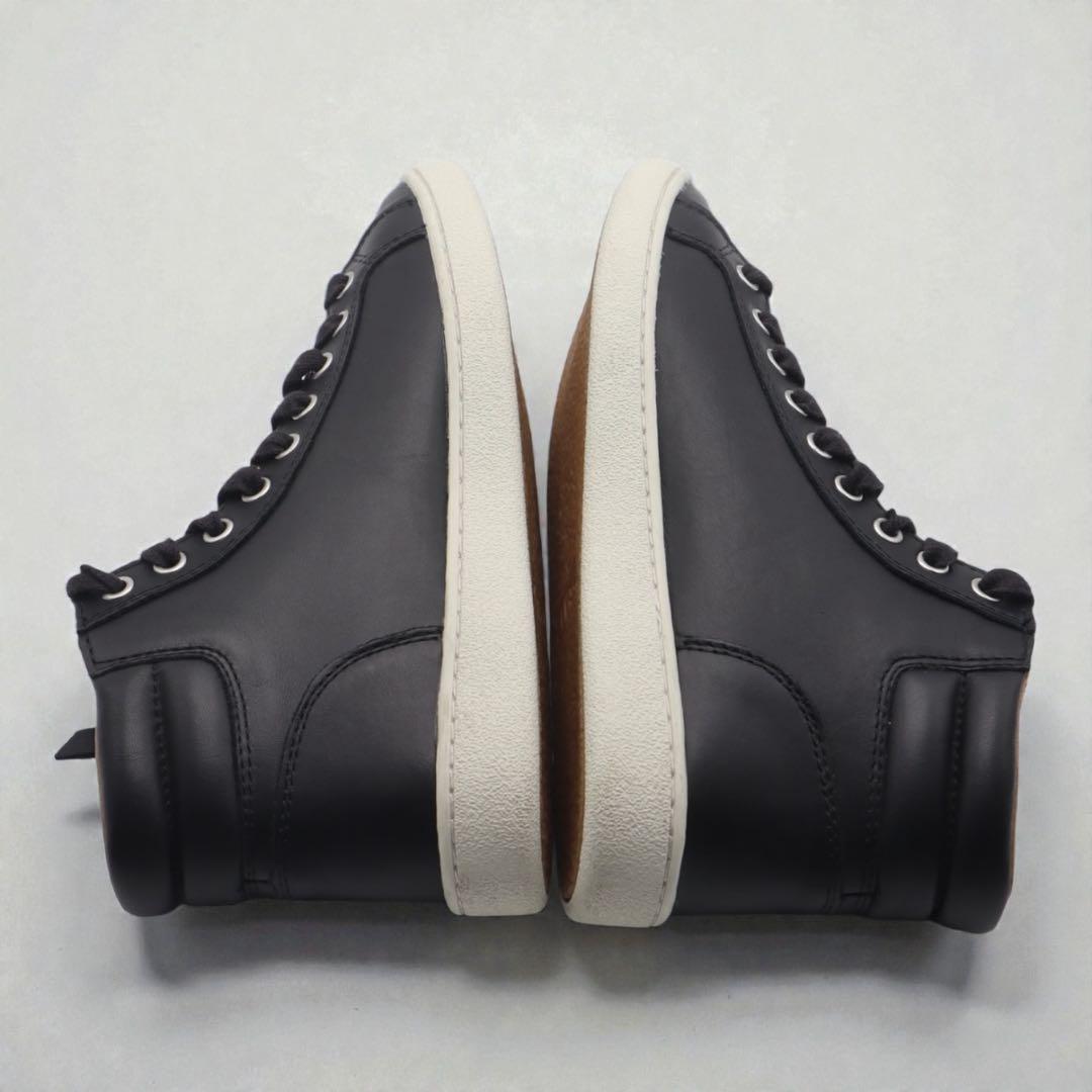 UGG アグ　スニーカー　ハイカット　レザー　ブラック　2208