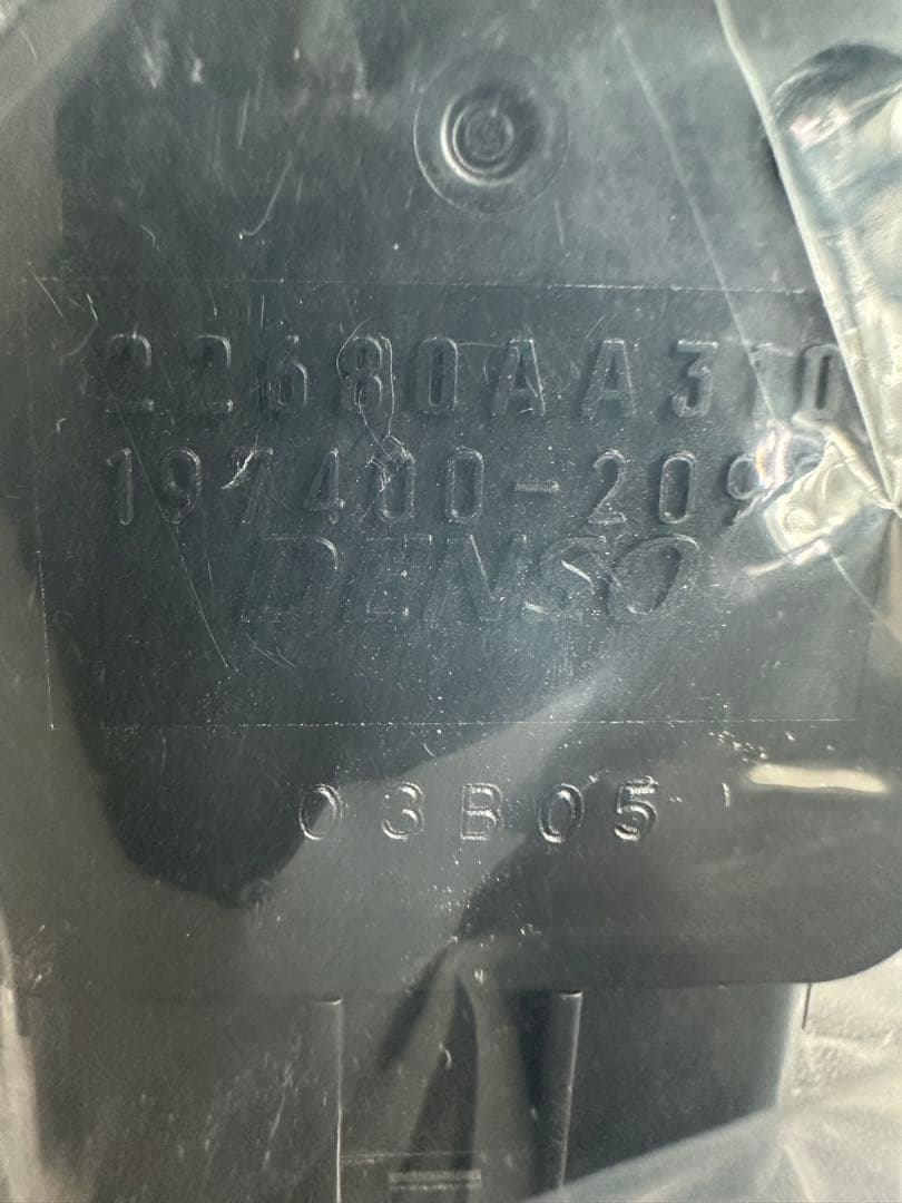 SUBARU純正 エアフロメータ 22680AA310