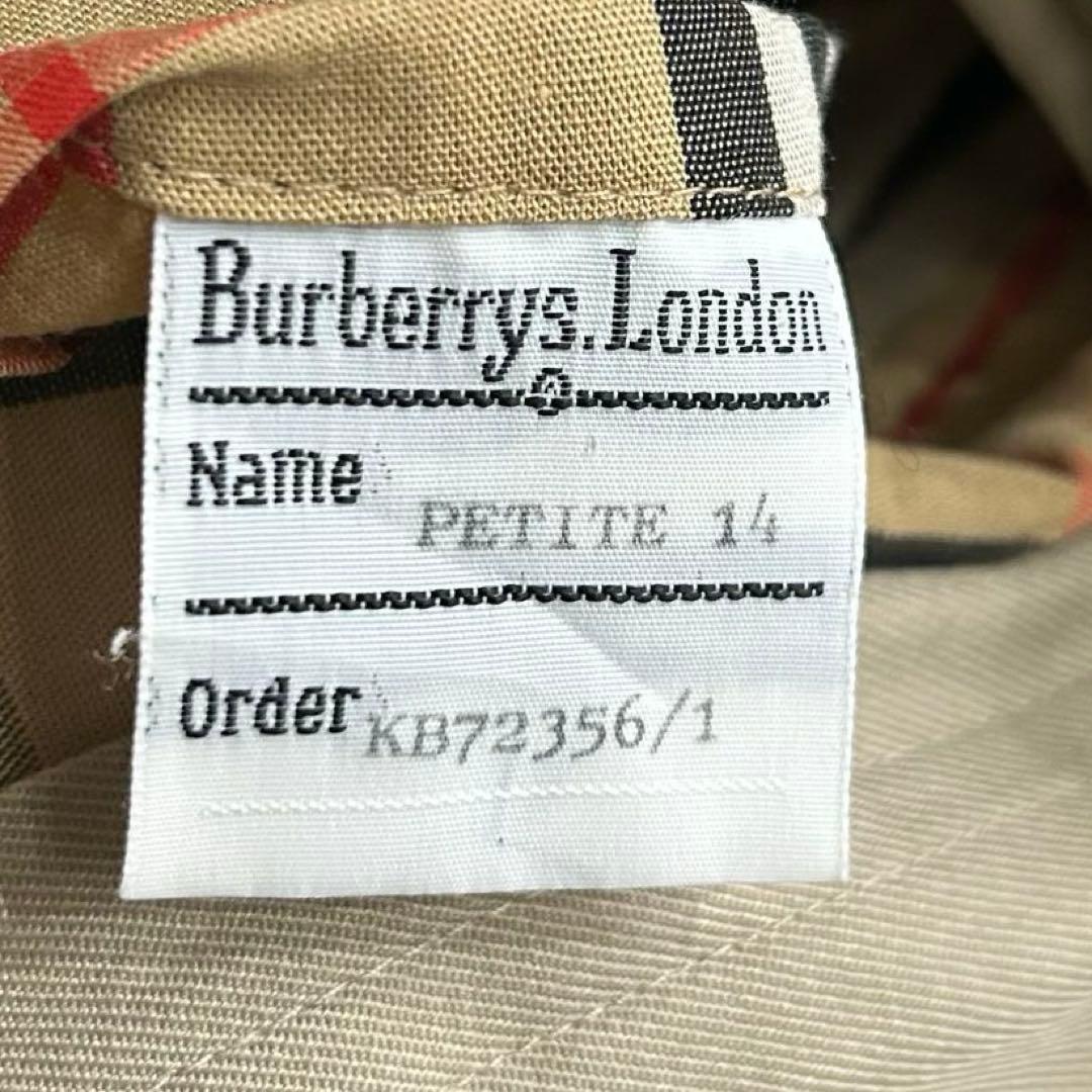80S イングランド製 Burberry's トレンチコート バーバリー
