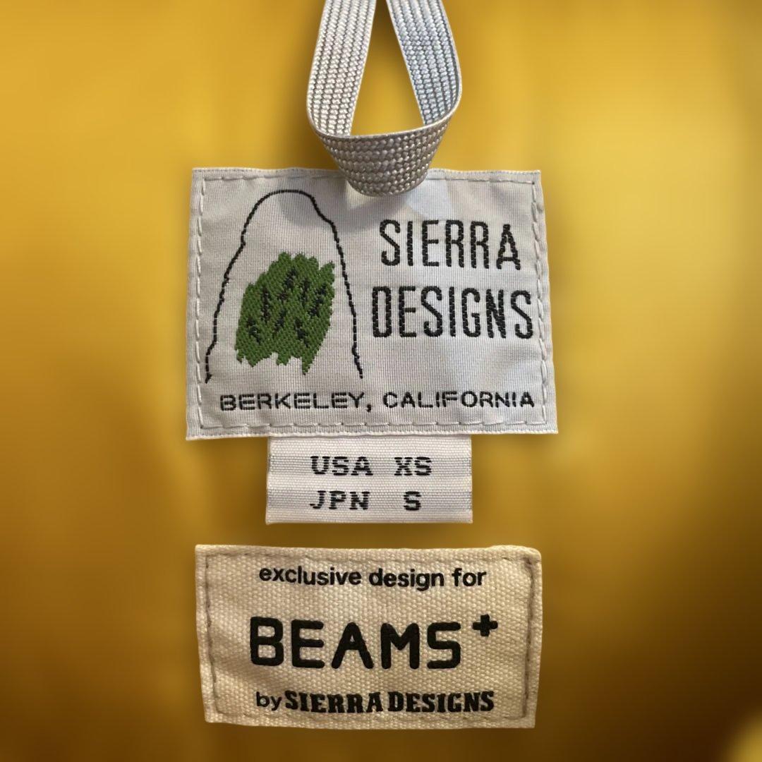 SIERRA DESIGNS イエロー ダウンベスト S