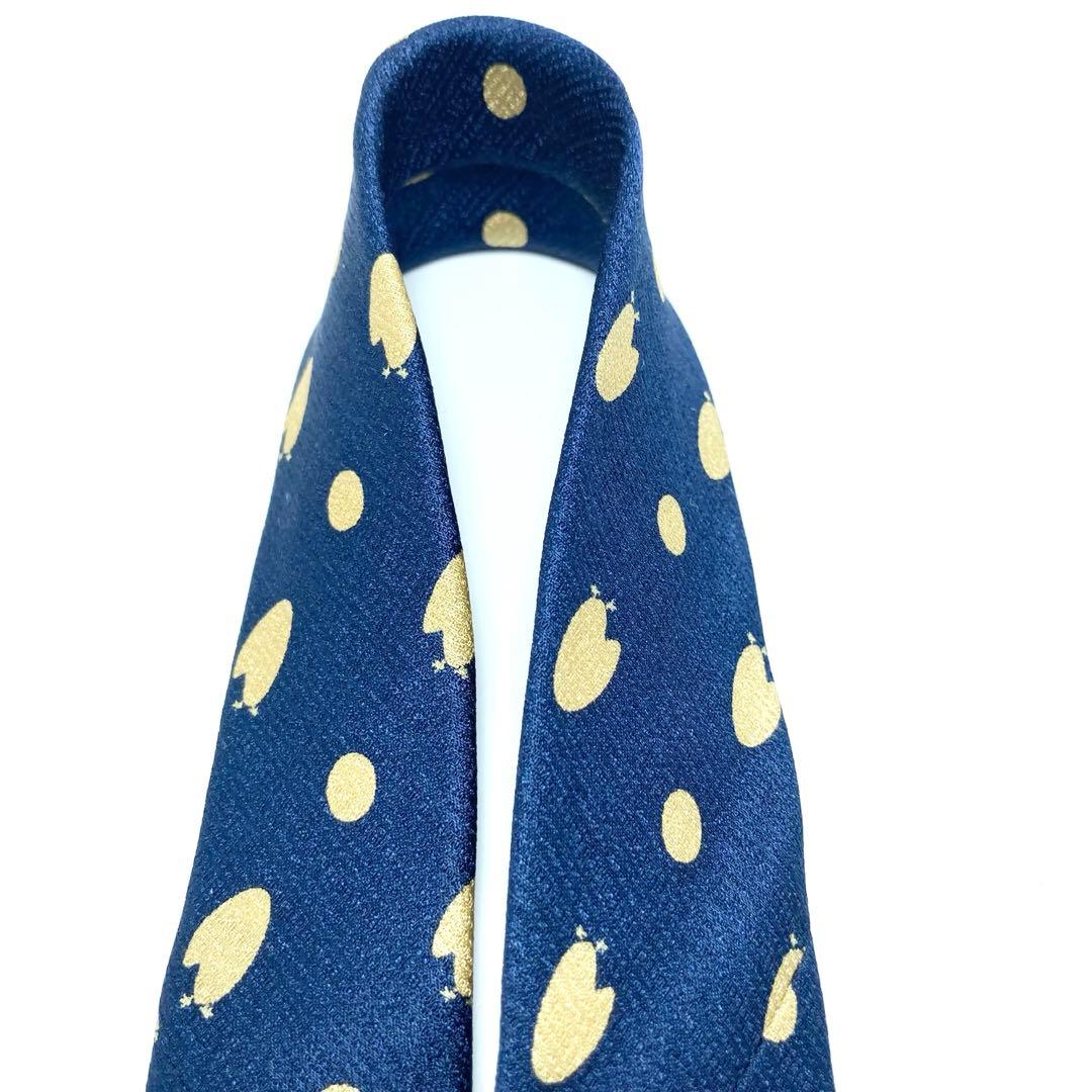 【極美品】 キョロちゃんファンクラブ ネクタイ プレミア 日本製 チョコボール