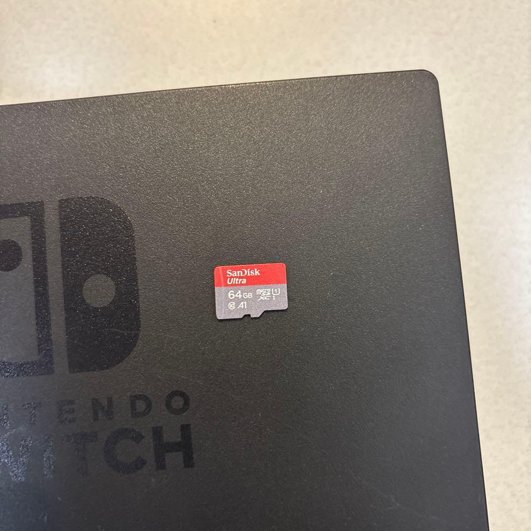 【動作確認済】Nintendo Switch 本体 microSDカード付き