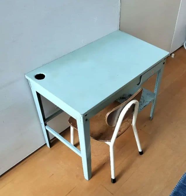 幼児用机+椅子 古道具