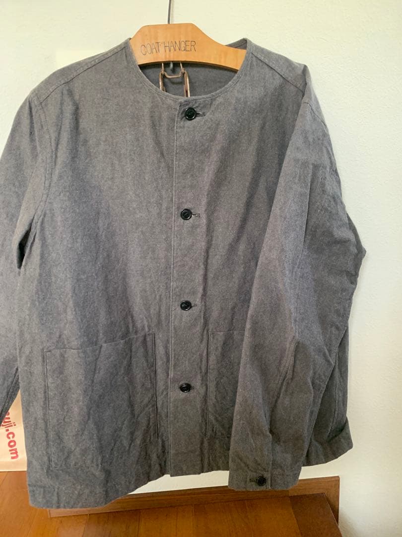 ネストローブ　コンフェクト　馬布ホースクロスノーカラージャケット セットアップ