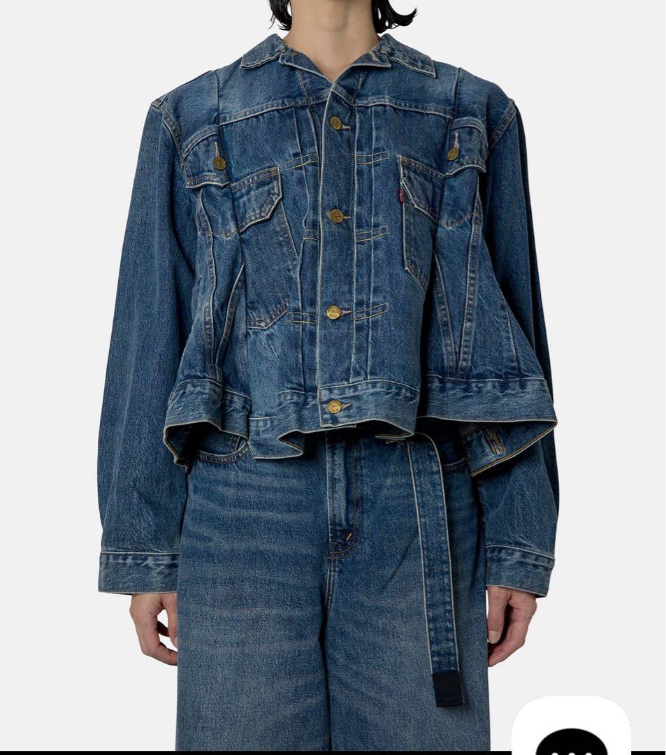 【新品未使用】Levi’s® × sacai デニムジャケット サイズ2