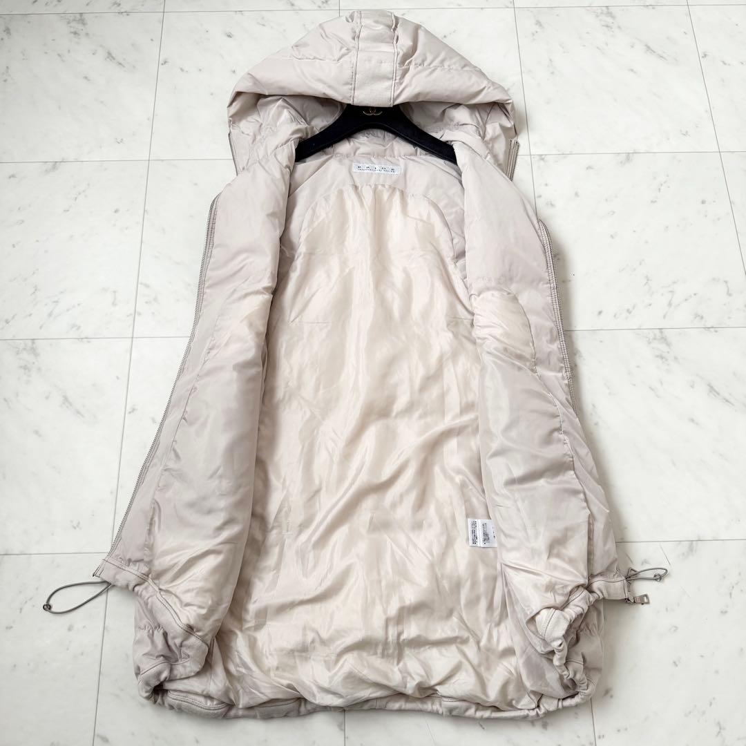 未使用級❤️PRIDE プライド　ダウンベスト　ベージュ　スウェード　Mサイズ