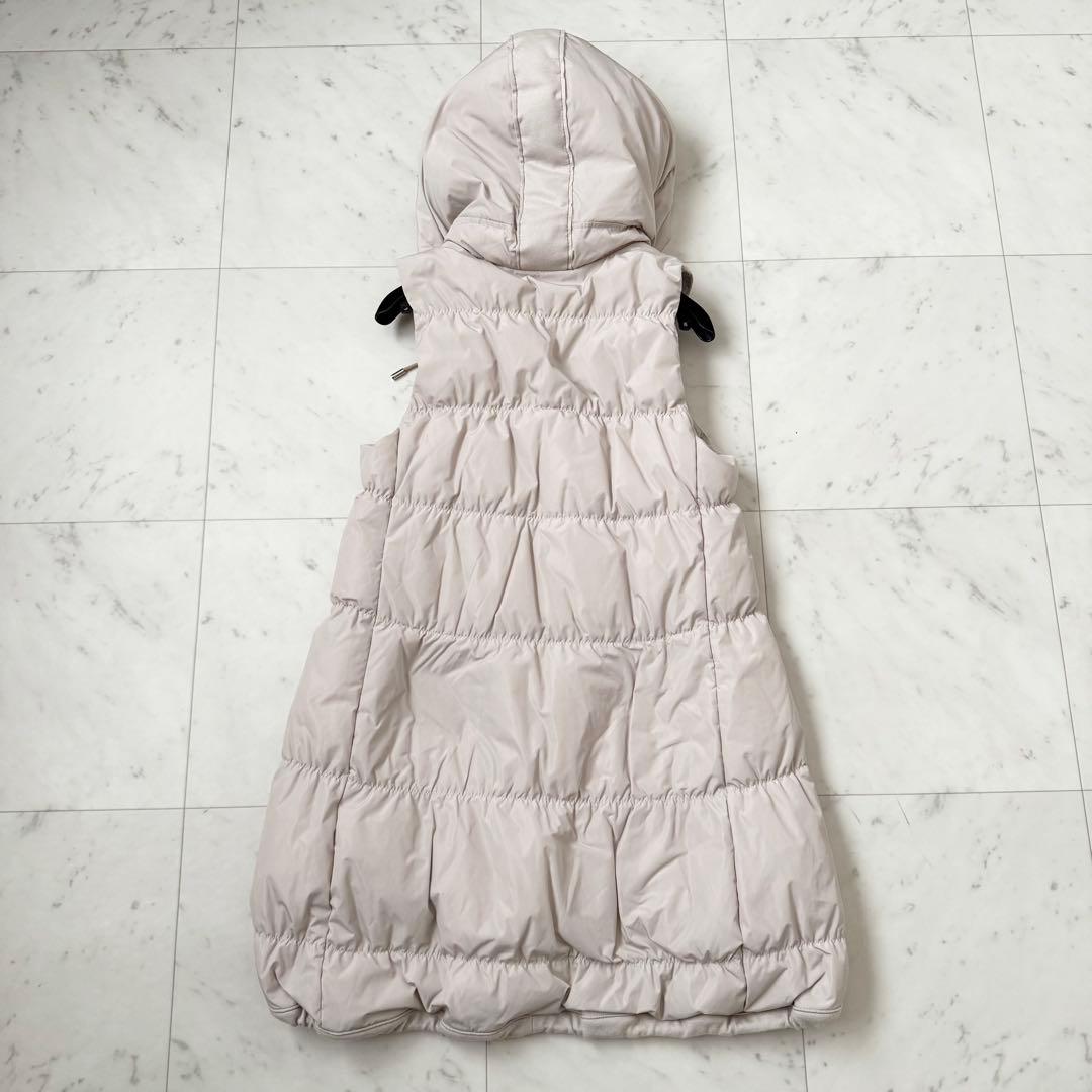 未使用級❤️PRIDE プライド　ダウンベスト　ベージュ　スウェード　Mサイズ