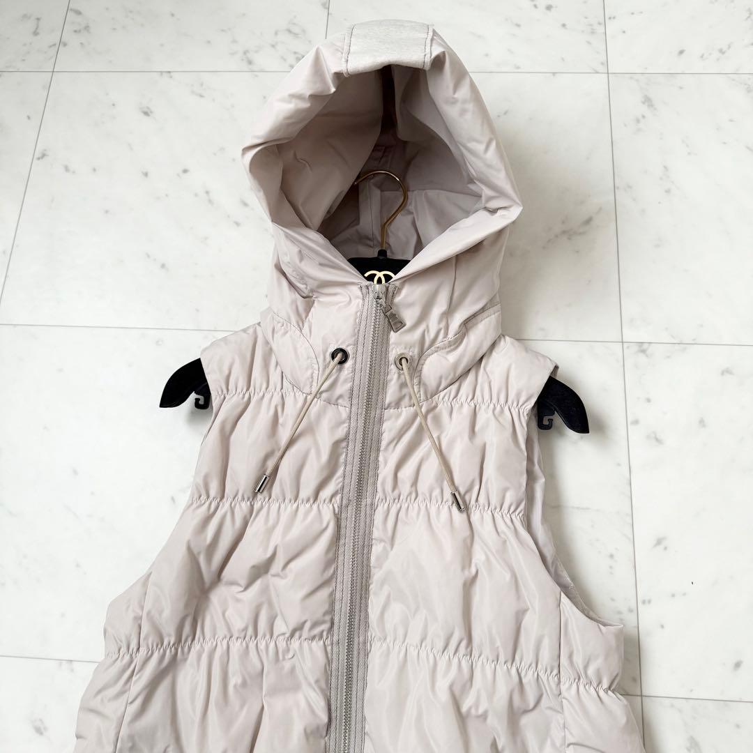 未使用級❤️PRIDE プライド　ダウンベスト　ベージュ　スウェード　Mサイズ