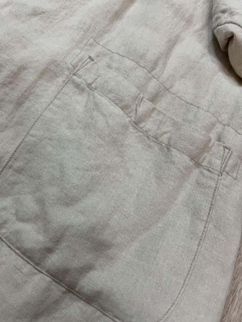 ★高品質！ナチュランnest robe厚手コットンリネンお洒落なコート