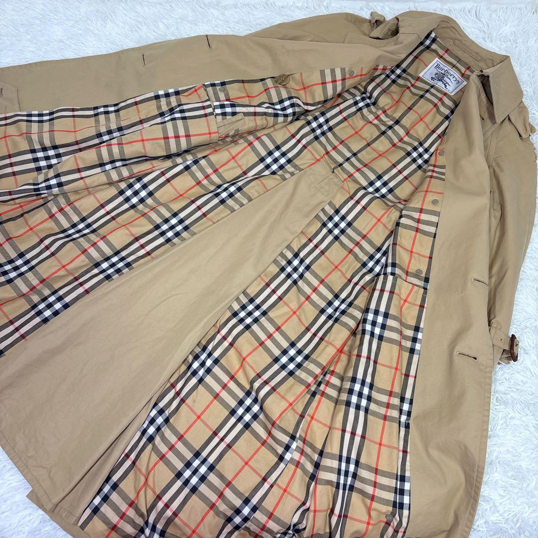 BURBERRY トレンチコート ベルト コットン100％ ベージュ M相当