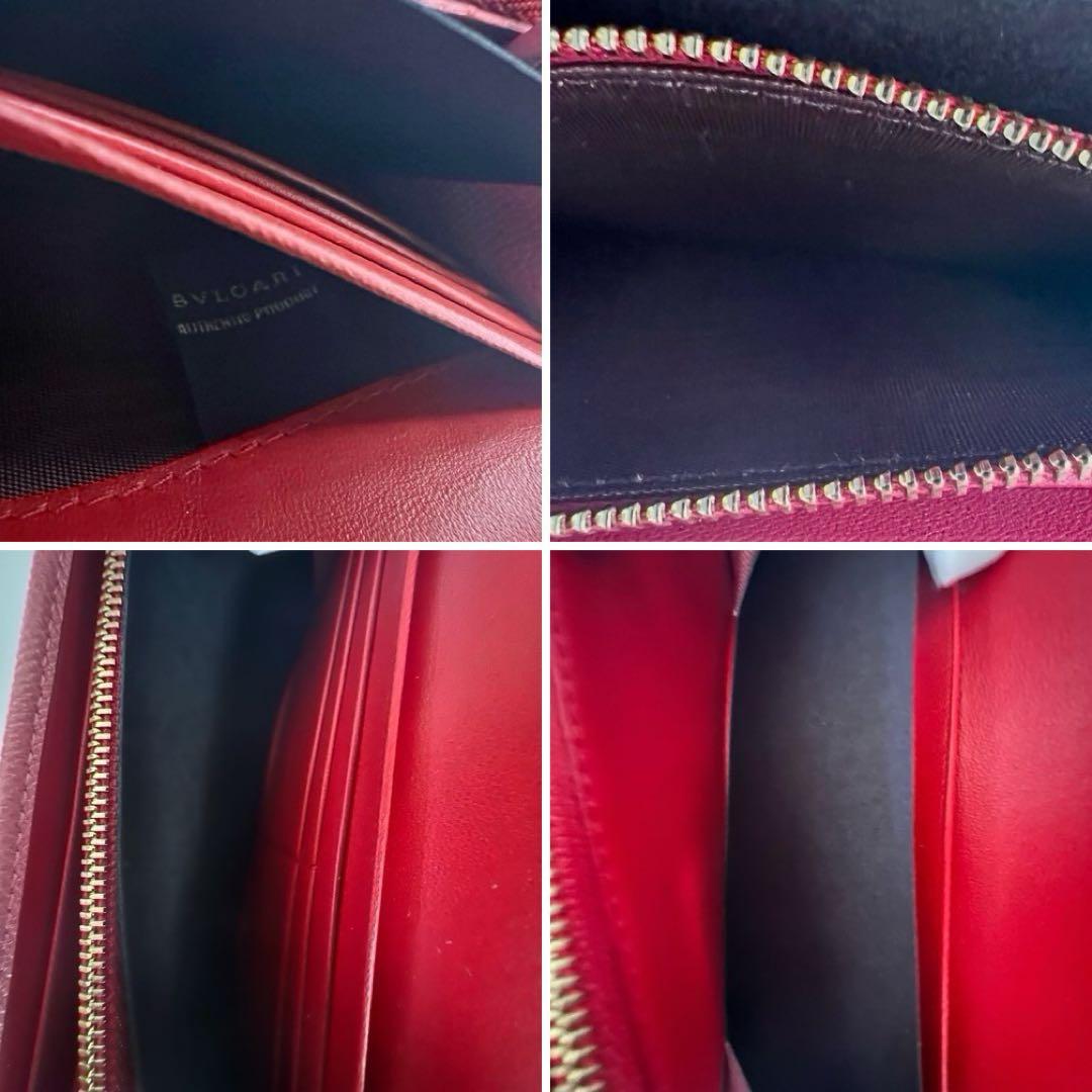 【るり様用】未使用　BVRGARI　ブルガリ　ロゴクリップ　長財布　ピンク