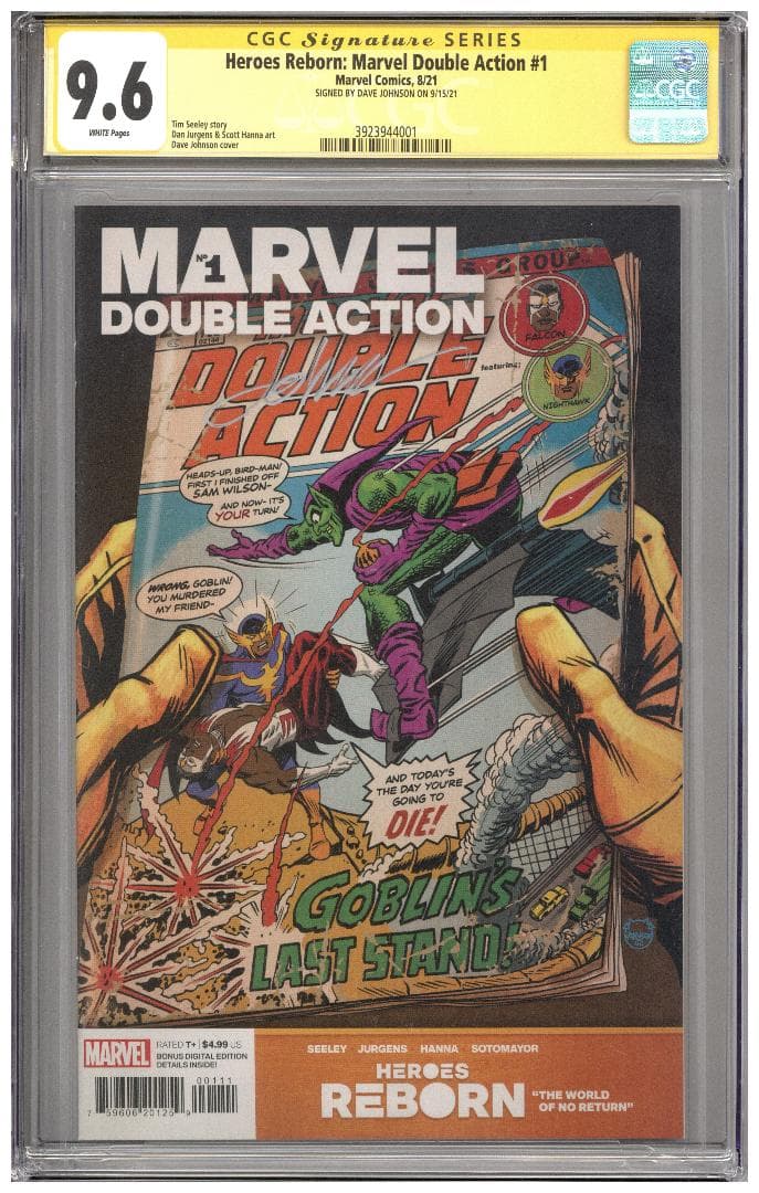 アメコミリーフ　Heroes Reborn: Double Action #1