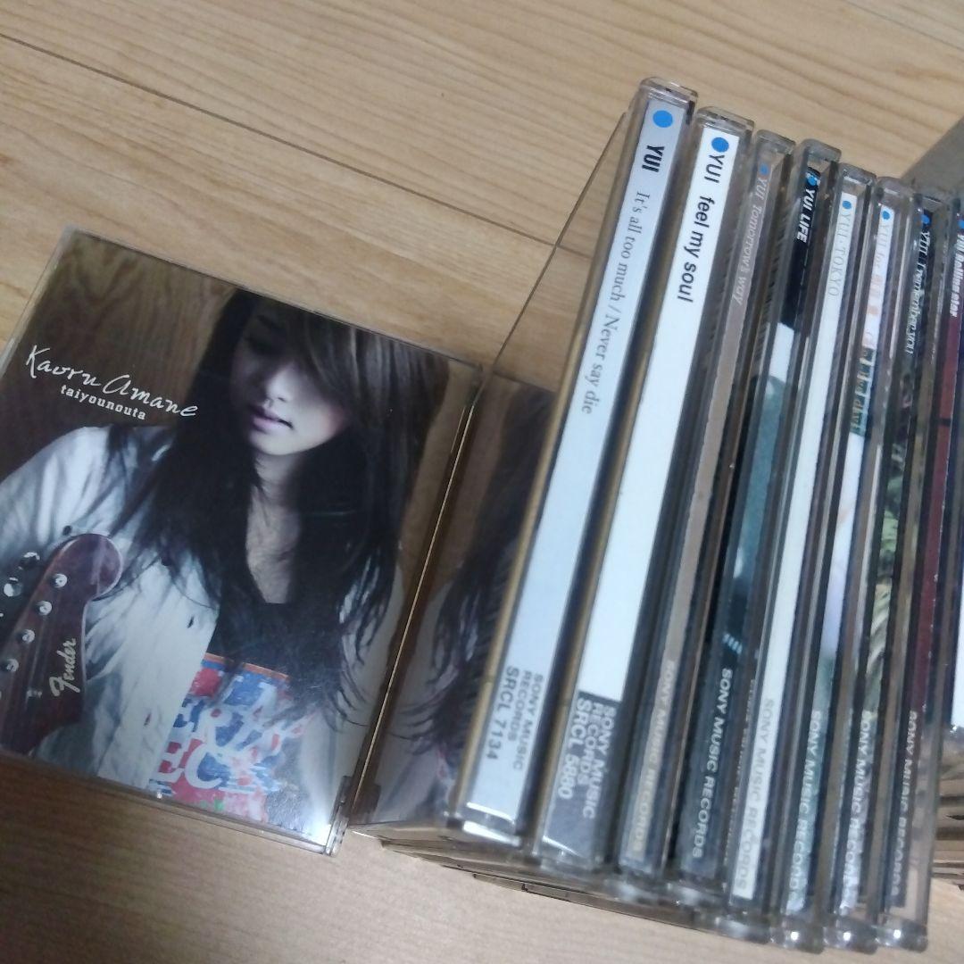 YUI アルバムシングルCD＋DVD初回限定盤セット　大量まとめて