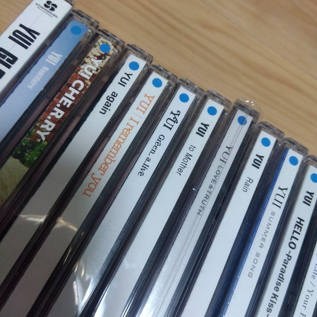 YUI アルバムシングルCD＋DVD初回限定盤セット　大量まとめて