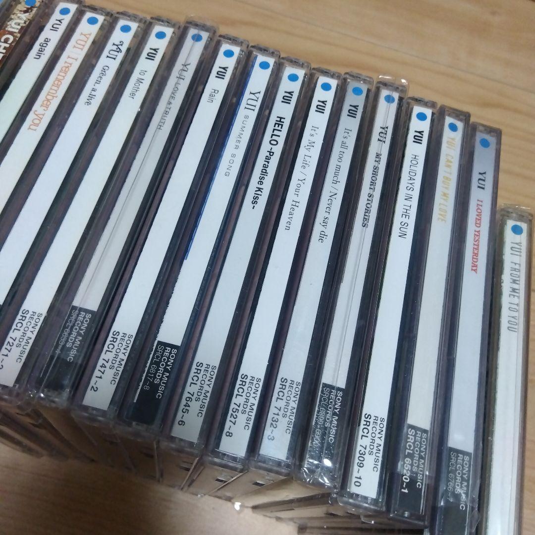 YUI アルバムシングルCD＋DVD初回限定盤セット　大量まとめて