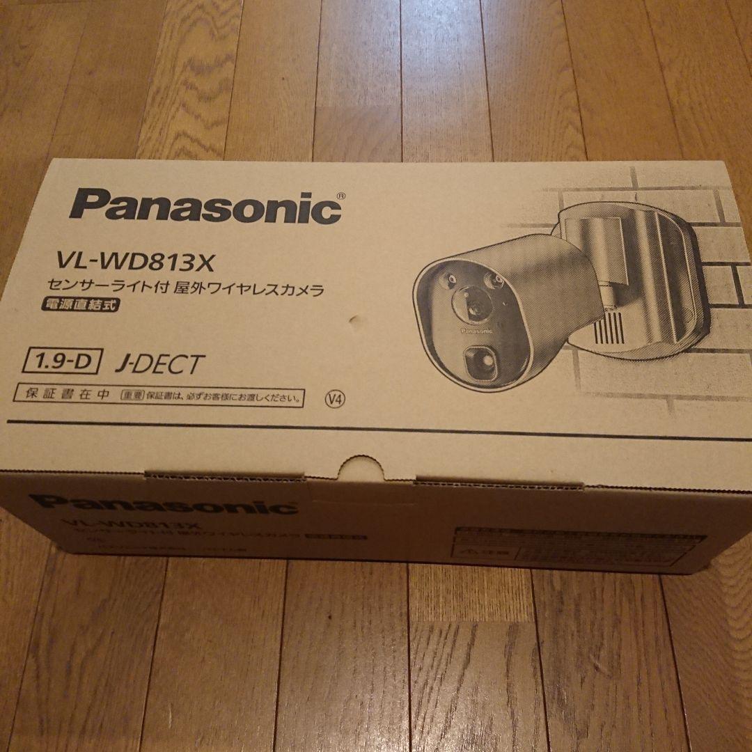 Panasonic VL-WD813X 屋外ワイヤレスカメラ