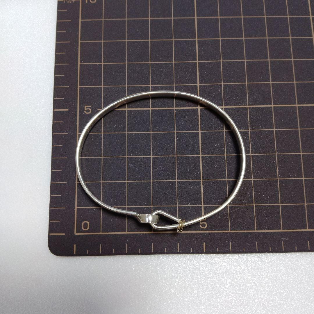 TIFFANY ティファニー フック＆アイ バングル コンビ 925×750