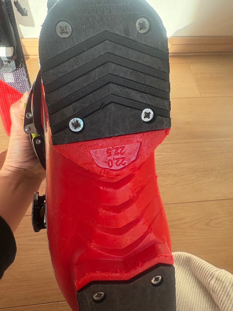 ATOMIC スキー 110 ブーツ22センチ