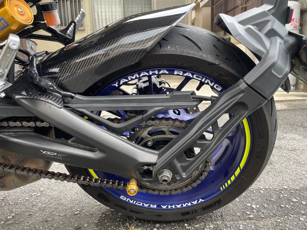 ヤマハ MT-09 トレーサー XSR900 リアフェンダー カーボン
