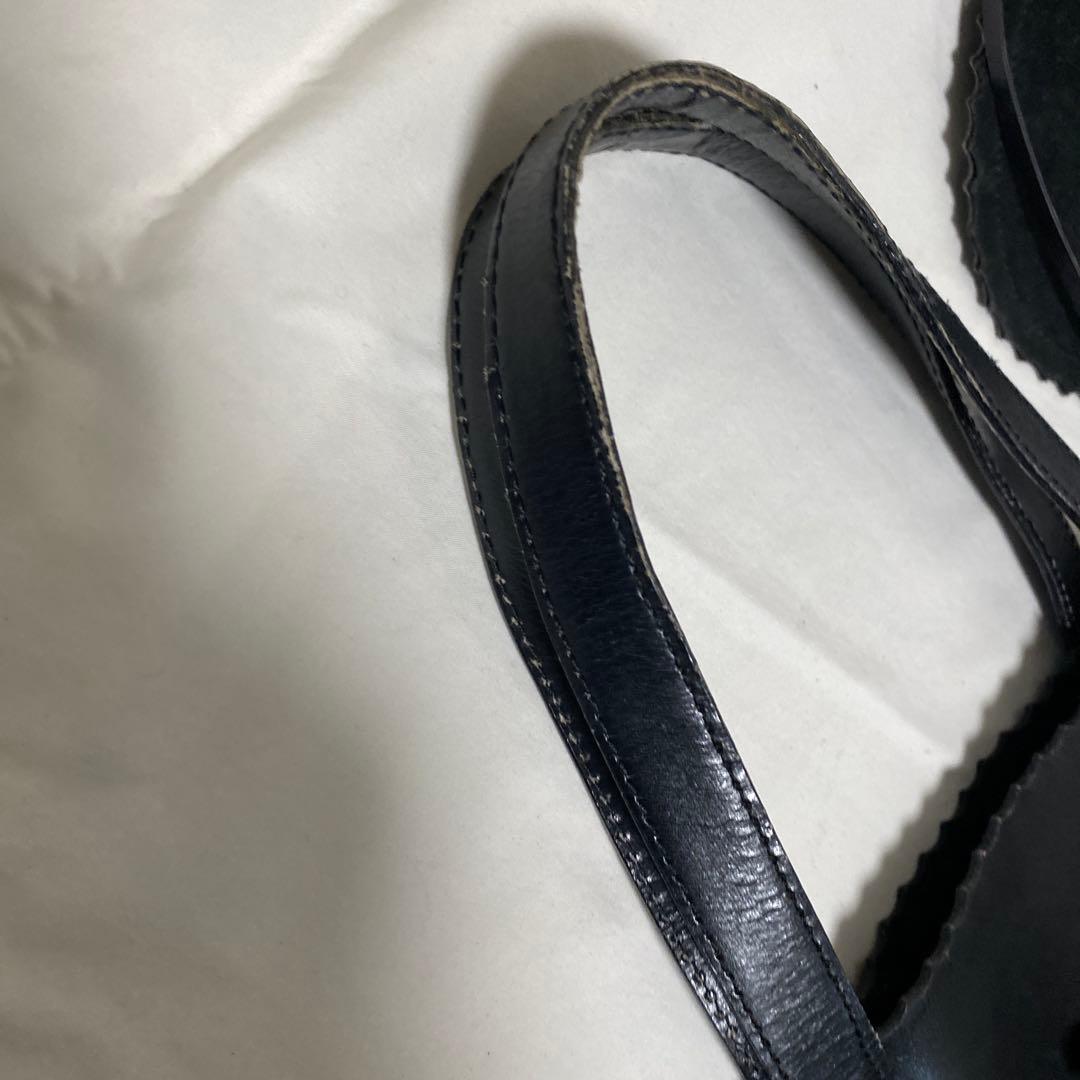 PRADA 黒 花装飾 トートバッグ