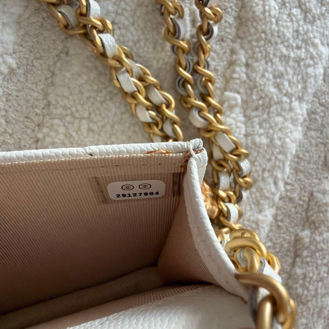 CHANEL ショルダーバッグ ホワイト　ノベルティ