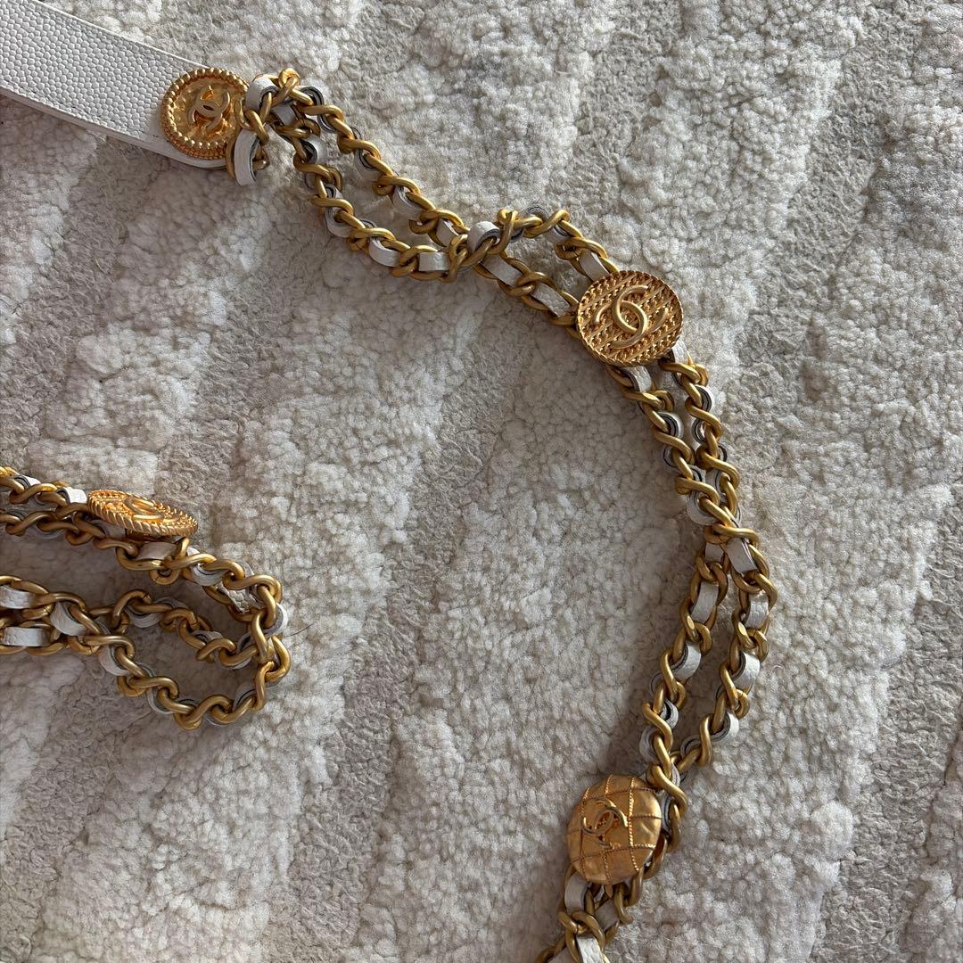 CHANEL ショルダーバッグ ホワイト　ノベルティ