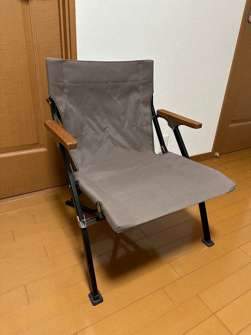 スノーピーク　ローチェアショート　グレー