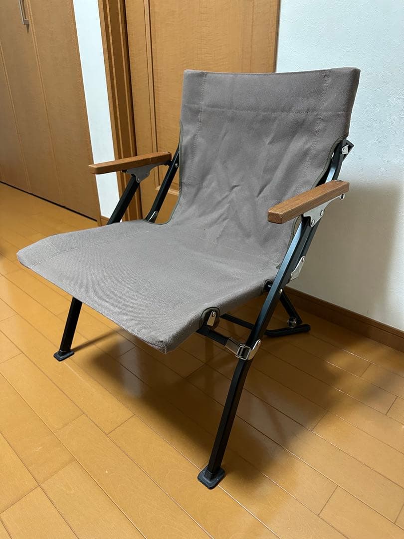 スノーピーク　ローチェアショート　グレー