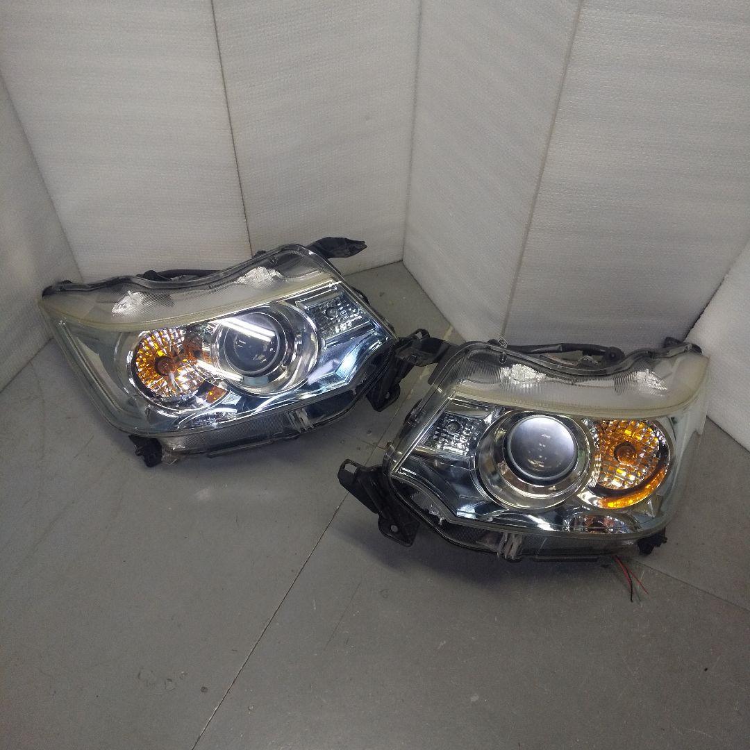 ワゴンR ヘッドライト MH44S HID 青色イルミネーション