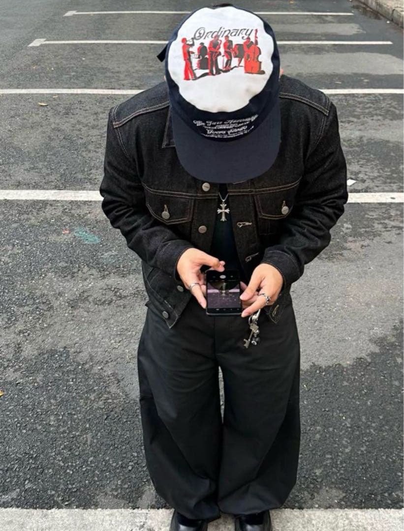 pillboxキャップ Goers Studio(ネイビー)