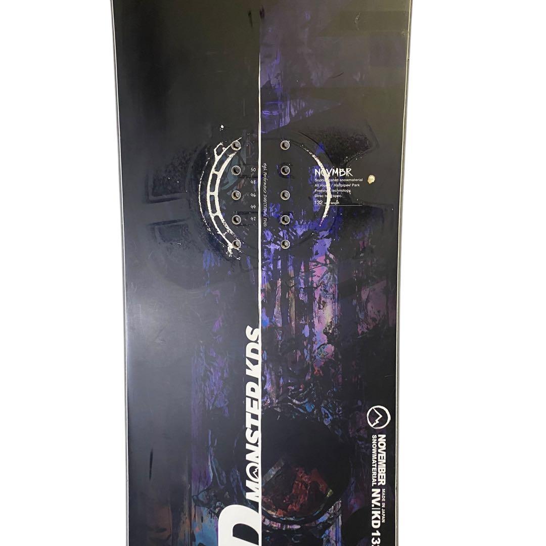良品❗️送料無料❗️November スノーボード KD 23-24 132cm