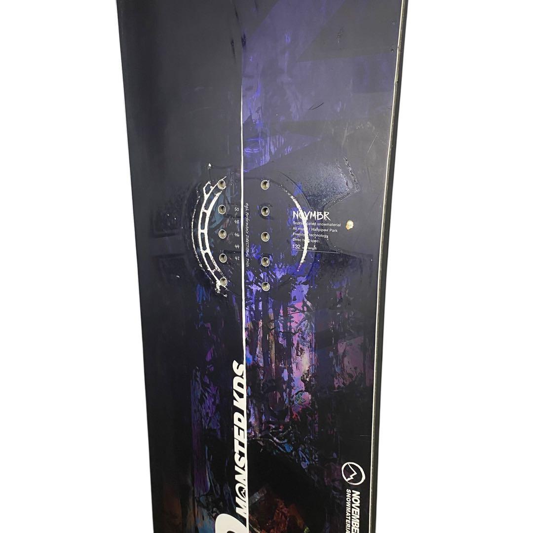 良品❗️送料無料❗️November スノーボード KD 23-24 132cm