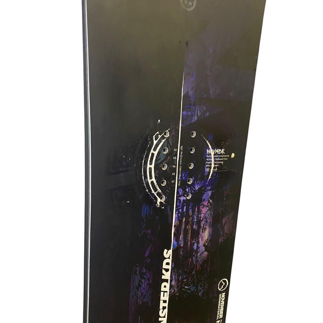 良品❗️送料無料❗️November スノーボード KD 23-24 132cm