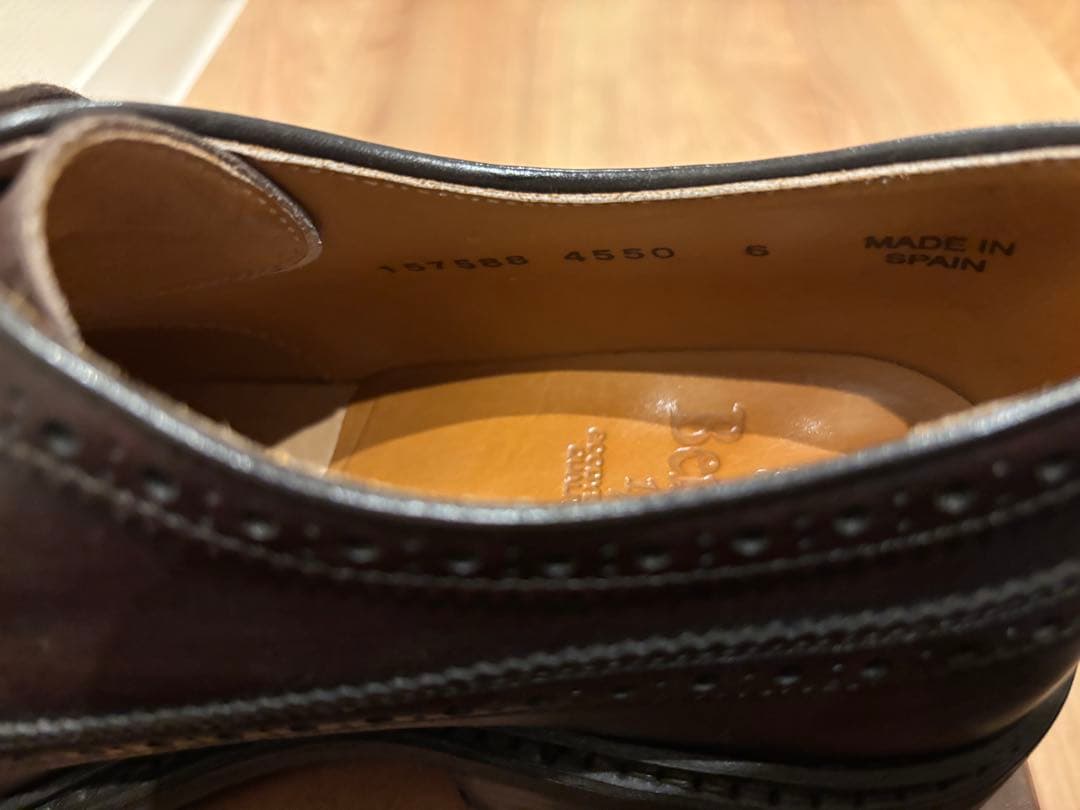 Berwick 4550 ダークブラウン ウィングチップ