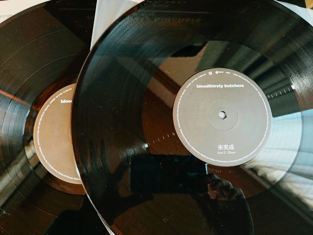 b*a様 極美盤!bloodthirsty butchers 未完成インサート付