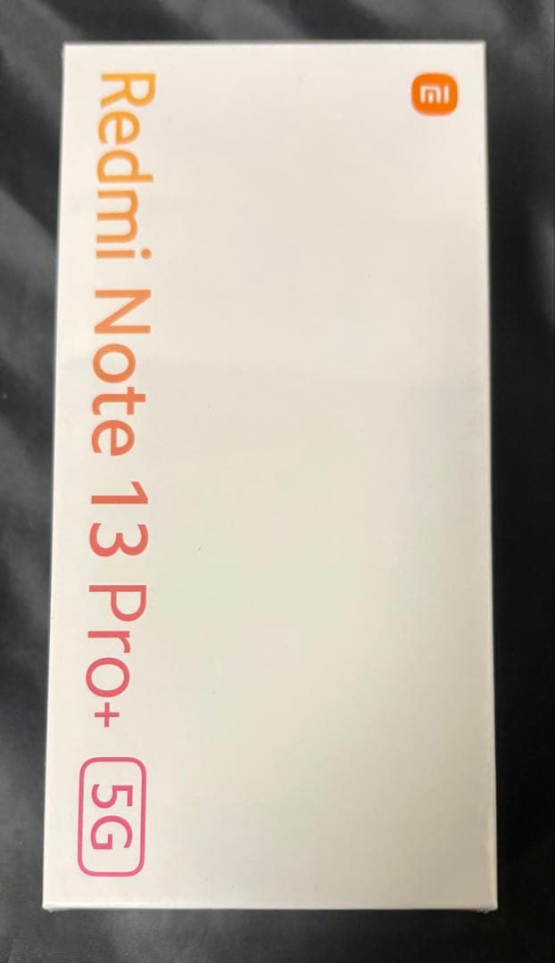 【新品・未開封】XiaomiRedmiNote13 pro+5gホワイト