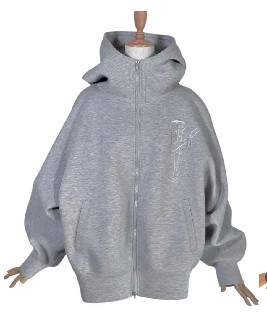 【新品未開封品】　ボンディングダブルジップフーディー　FICTION TOKYO