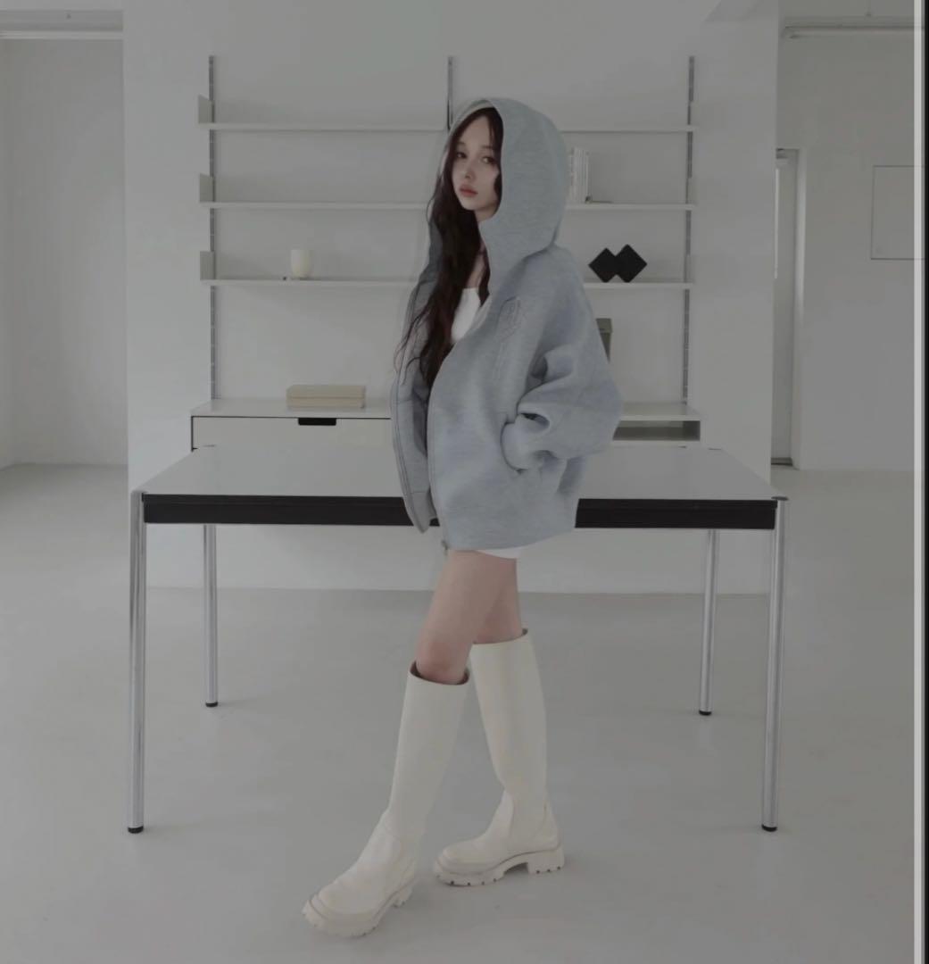 【新品未開封品】　ボンディングダブルジップフーディー　FICTION TOKYO