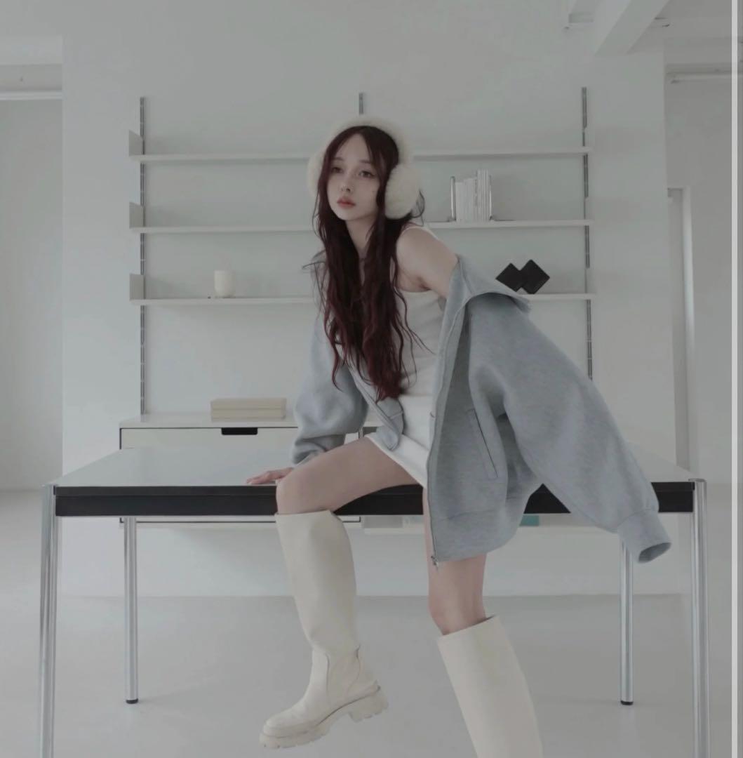 【新品未開封品】　ボンディングダブルジップフーディー　FICTION TOKYO