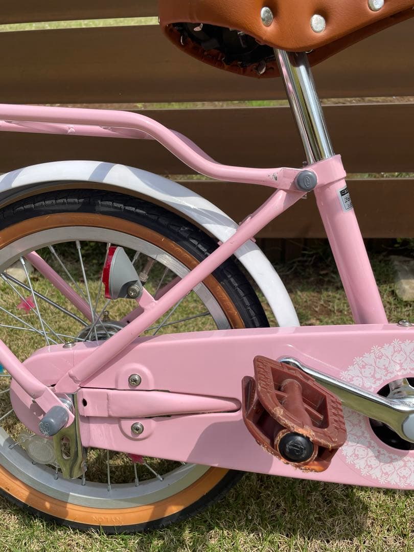 【直接引き取り限定】自転車 子供 16インチ 女の子 補助輪