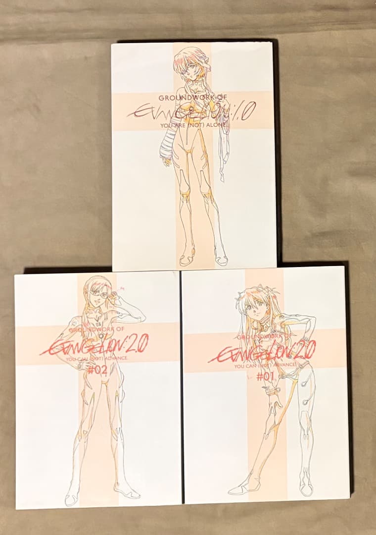 一部未開封 エヴァンゲリオン新劇場版 原画集 7冊全巻セット