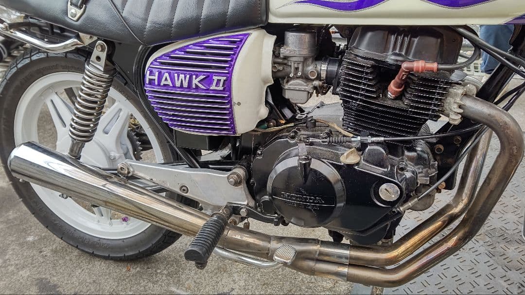 ホーク　HAWK メガホンマフラー