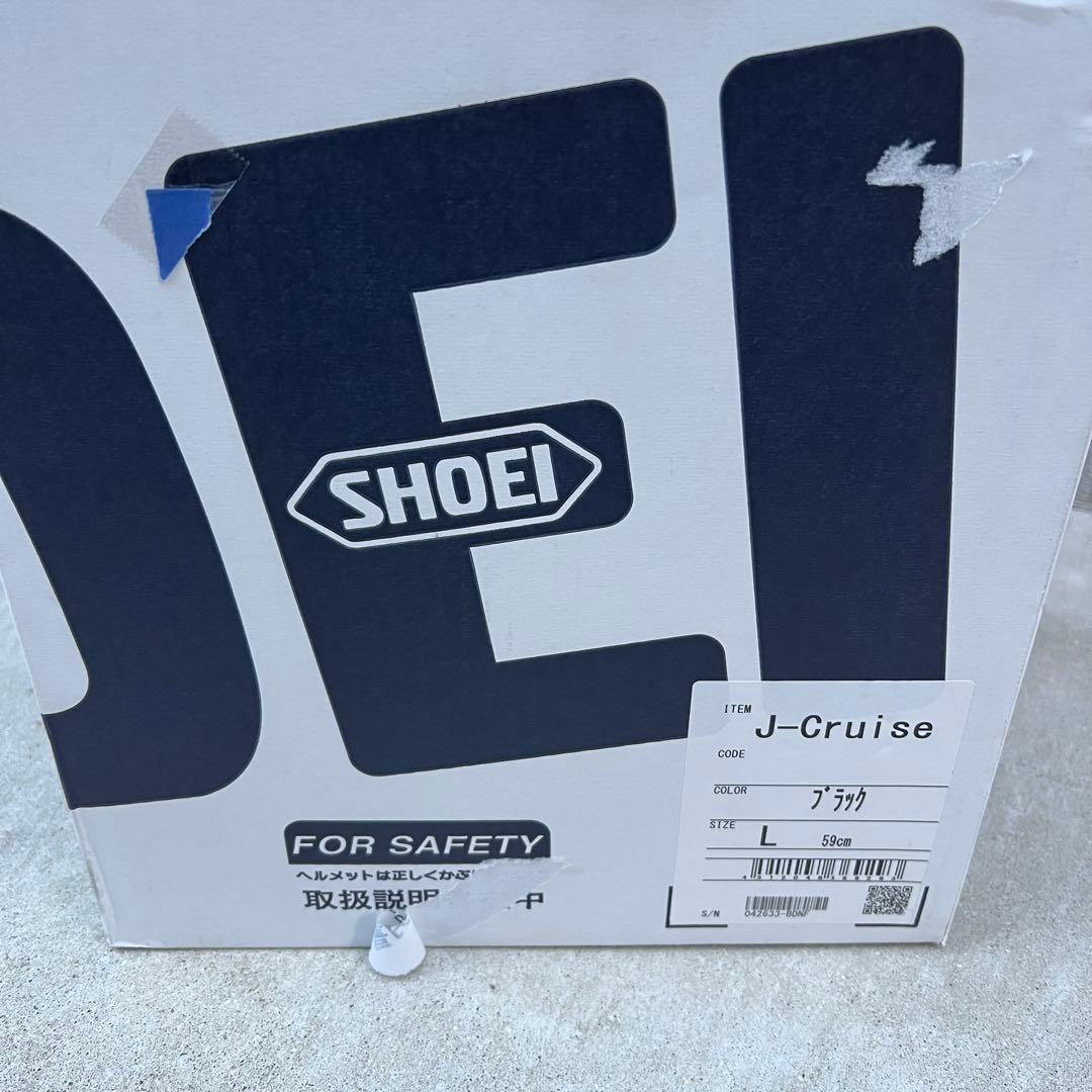 SHOEI　J-cruise白バイ仕様のブラック