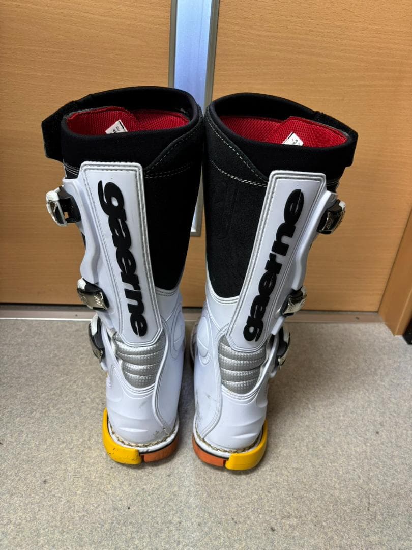 GAERNE CYPHER J オフロードブーツ ホワイト 26.5㎝ バイク