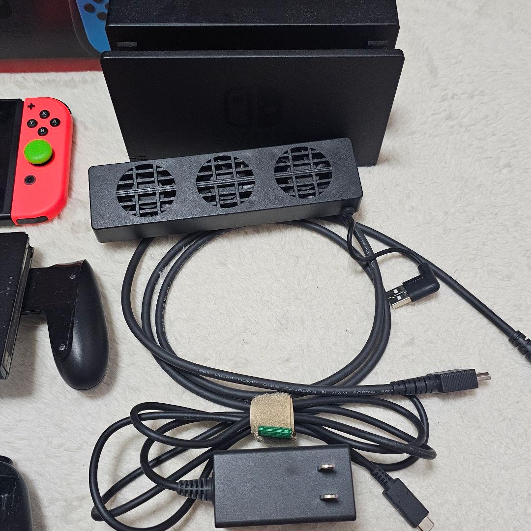 Nintendo Switch本体SDカード冷却ファン他セット
