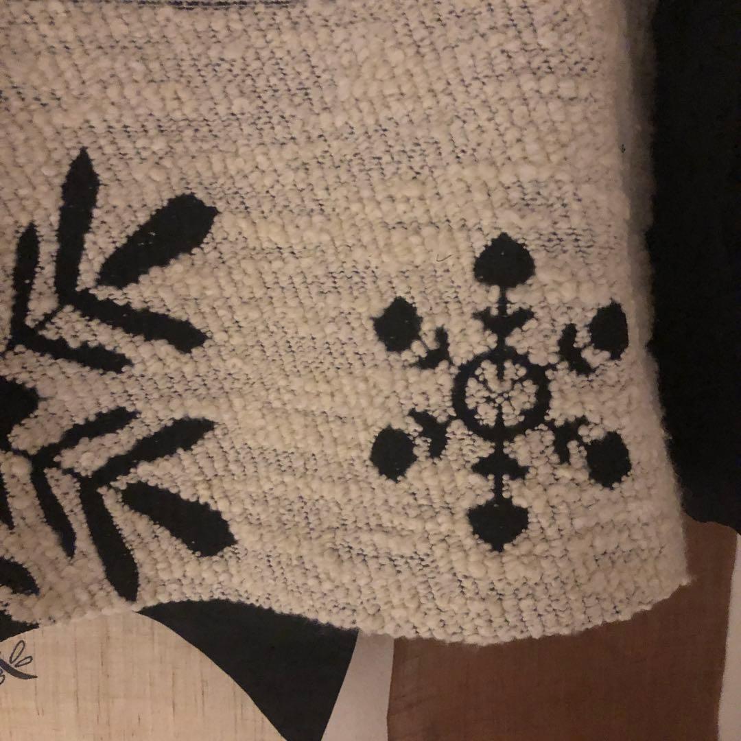 センソユニコ慈雨ノーカラーアシンメトリージャケット