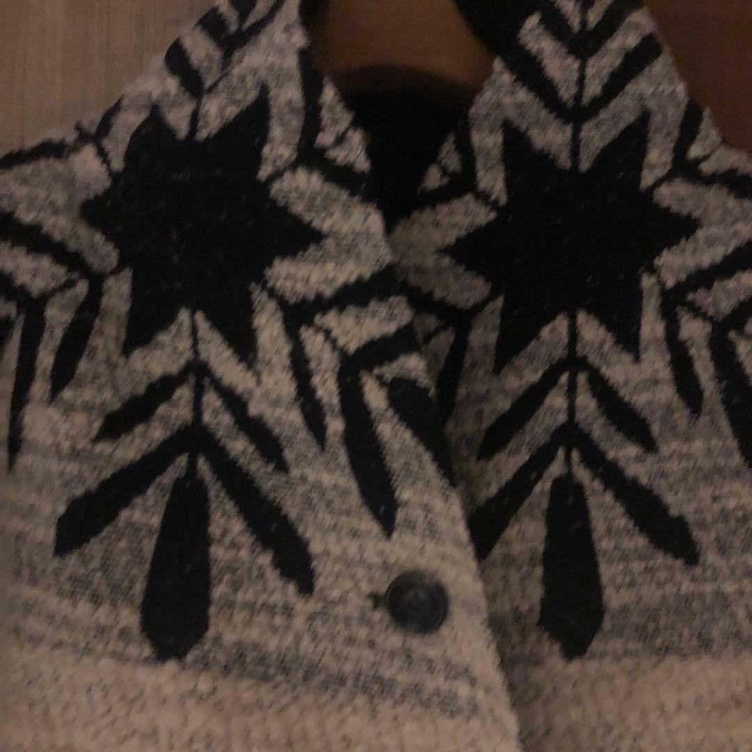 センソユニコ慈雨ノーカラーアシンメトリージャケット