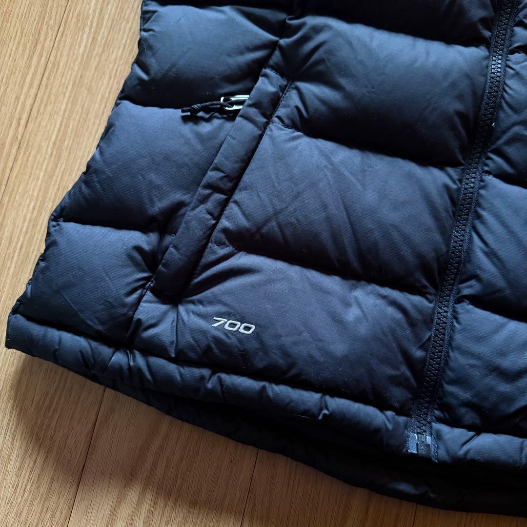 THE NORTH FACE ダウンベスト ヌプシ 700 ブラック 美品